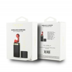 Guess Écouteurs Bluetooth Guess Lipstick Shape TWS Noir