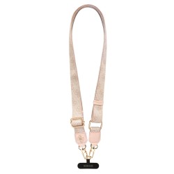 Guess GUESS : Cordon en PU avec Logo Métallique Rose