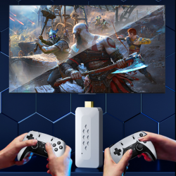 Console Rétro PS1 HD avec Manette Sans Fil M22 64 Go