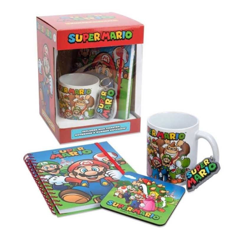 Coffret Cadeau Premium 4-en-1 Super Mario