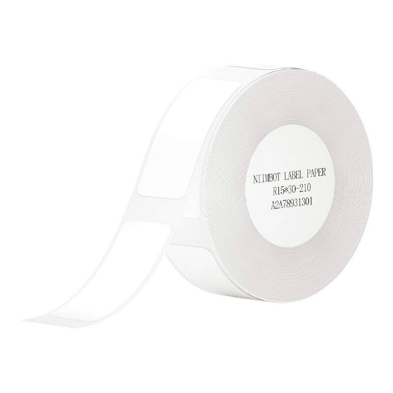 Étiquettes thermiques Niimbot Stickers T15X30mm - 210pcs (Blanc)