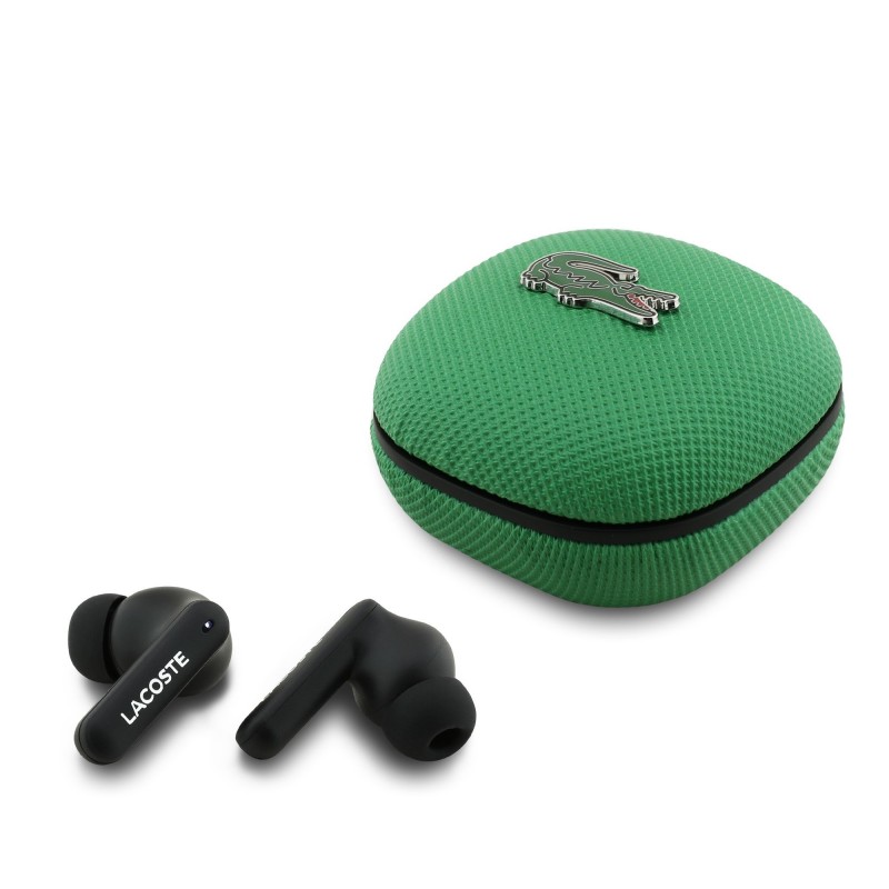 Écouteurs Bluetooth Lacoste Iconic Petit Pique TWS Verts