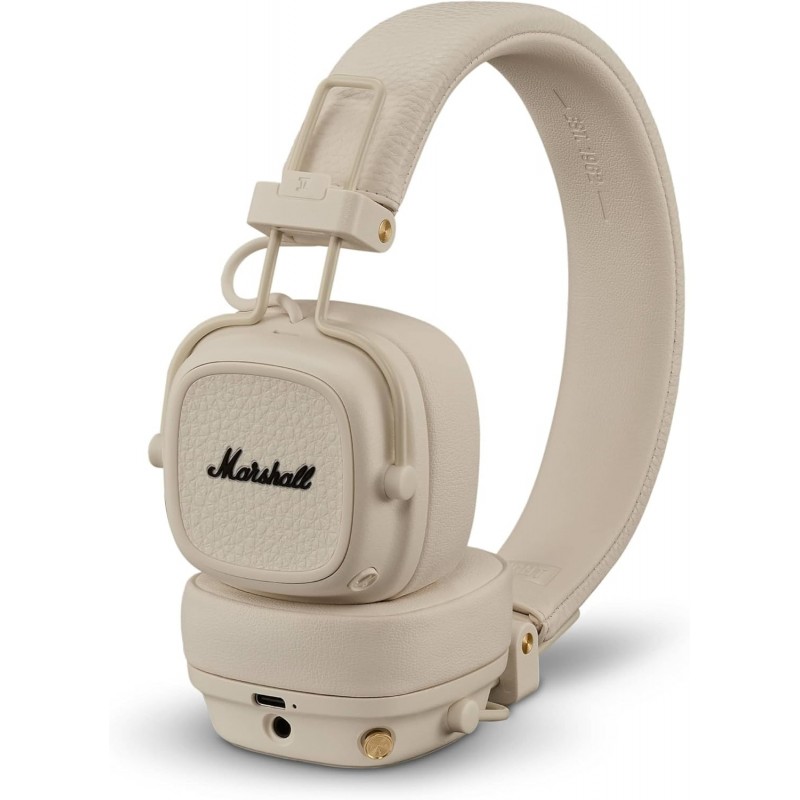 MARSHALL Casque sans fil Bluetooth Marshall Major V Crème