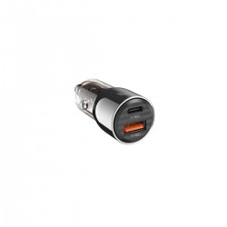 XO XO - Chargeur de voiture CC58 95W 2 ports : USB-C + USB