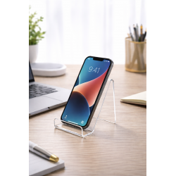 Support de téléphone transparent