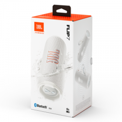 JBL Enceinte Bluetooth sans fil JBL Flip 7 - JBLFLIP7WHT - Blanc