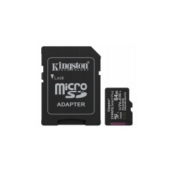 Kingston Kingston Micro SD 64 GO Canvas Gen 3 100 Mo/s SDCS3/64GB