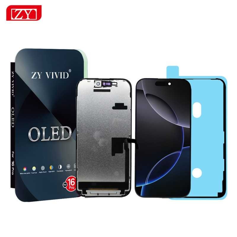 Apple Ecran iPhone 16 Pro (OLED) ZY - 120Hz - Diagnostiquable