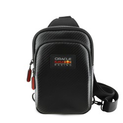 Sac bandoulière pour téléphone Red Bull PU Carbon Noir