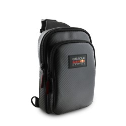 Sac bandoulière pour téléphone Red Bull PU Carbon Noir