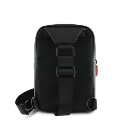 Sac bandoulière pour téléphone Red Bull PU Carbon Noir