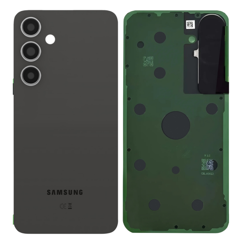 Samsung Vitre arrière Samsung Galaxy S24 FE (S721B) Noir - Grade A