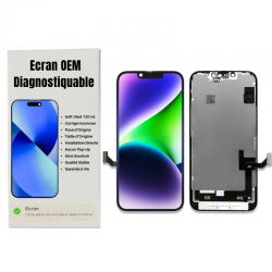 Apple Ecran iPhone 15 Pro Max (OEM) Soft Oled - Diagnostiquable - Aucun Pop-up - 120Hz