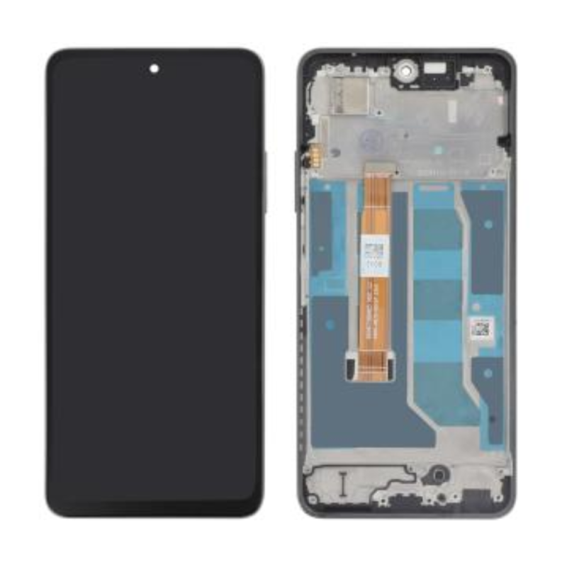 Realme Ecran Realme C67 (4G) (2023) Noir avec Châssis (Original Pack) R-184