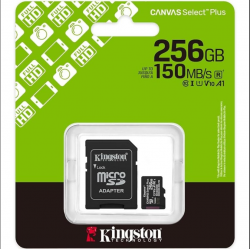 Kingston Kingston Micro SD 256 GO Canvas 150 MB/s SDCS3/256GB