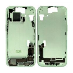 Apple Chassis iPhone 15 sans Vitre Arrière sans Batterie Vert eSIM US (Origine Demonté) Grade A
