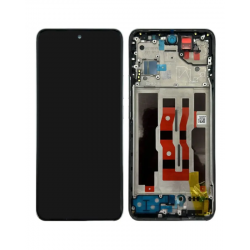 OPPO Ecran Complet Oppo Reno12 F 4G/5G Noir + Châssis