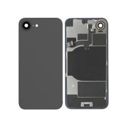 Apple Vitre Cache Arrière iPhone 16E Noir (Origine Demonté) - Grade A