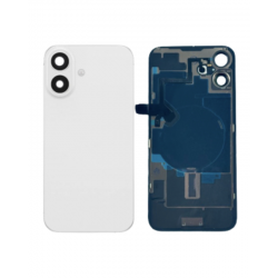 Apple Vitre Cache Arrière iPhone 16 Plus Blanc (Origine Demonté) - Grade A