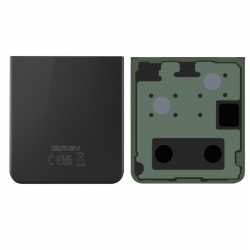 Samsung Vitre Arrière Inférieure Samsung Galaxy Z Flip 5 5G (F731) Graphite (Original Démonté) - Grade A