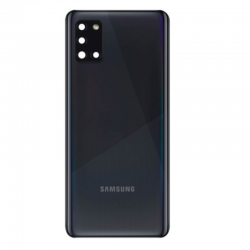 Samsung Vitre arrière Samsung Galaxy A31 (A315F) Noir (Original Démonté) - Grade A