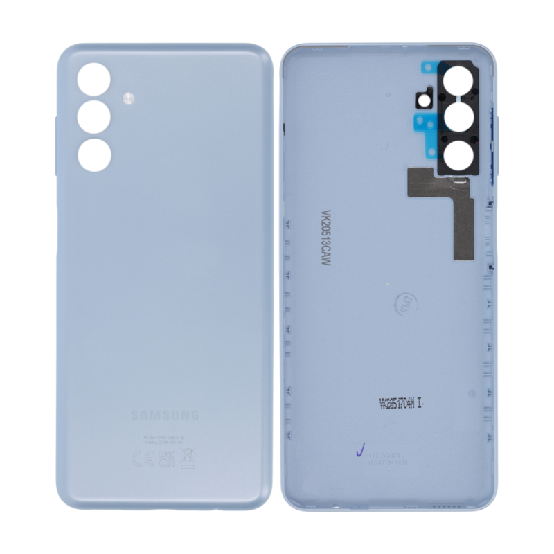 Samsung Vitre arrière Samsung Galaxy A13 5G Bleu sans Contour Lentille (Original Démonté) - Grade A