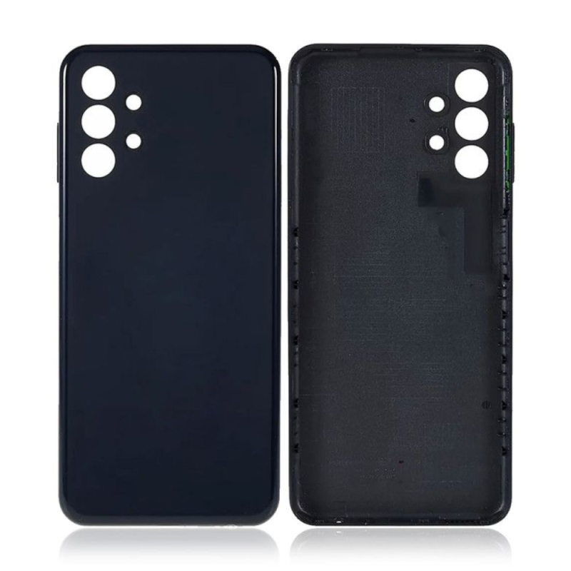 Samsung Vitre arrière Samsung Galaxy A13 4G (A137) Noir sans Contour Lentille (Original Démonté) - Grade A
