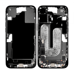 Apple Chassis iPhone 16 sans Vitre Arrière sans Batterie Noir eSIM US (Origine Demonté) Grade A