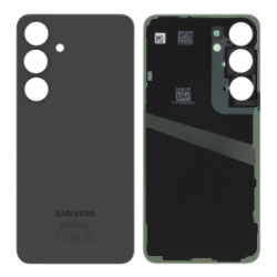 Vitre arrière Samsung Galaxy S24 5G (S921B) Noir sans Contour Lentille(Original Démonté) - Grade A