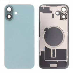 Vitre Arrière iPhone 16 Plus Vert Avec MagSafe (Grand trou) Sans Logo