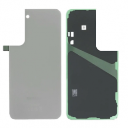 Vitre arrière Samsung Galaxy S22 5G (S901B) Gris Sans Contour Lentille (Original Démontée) - Grade A