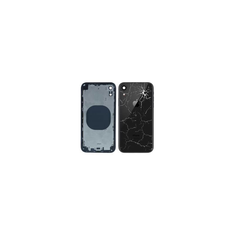 Châssis Vide iPhone XR Noir (Original Demonté) - Cassé