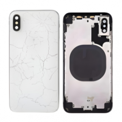 Châssis Vide iPhone XS Argent (Original Demonté) - Cassé