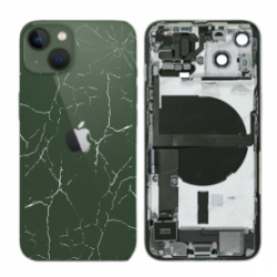 Châssis Complet iPhone 13 Vert - Connecteur de Charge sans Batterie (Origine Demonté) - Cassé