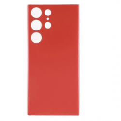 Vitre Arrière Samsung Galaxy S23 Ultra (S918B) Sans Contour Lentille Rouge (Original Démonté) - Grade A
