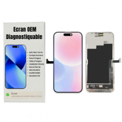 Ecran iPhone 15 (OEM) Soft Oled - Diagnostiquable - Aucun Pop-up