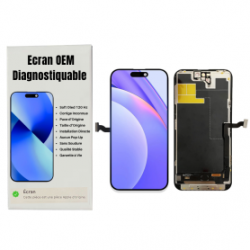 Ecran iPhone 15 Plus (OEM) Soft Oled - Diagnostiquable - Aucun Pop-up