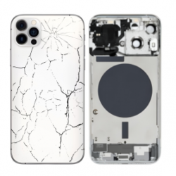 Châssis Complet iPhone 13 Blanc - Connecteur de Charge sans Batterie (Original Demonté) - Cassé