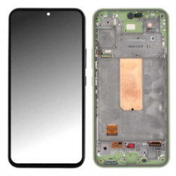 Ecran Samsung Galaxy A54 5G (A546) Vert + Châssis (Original Reconditionné)