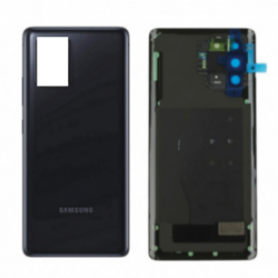 Vitre arrière Samsung Galaxy S10 Lite Noir Sans Contour Lentille (Original Démonté) - Grade A