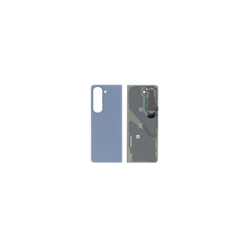Vitre Arrière Samsung Galaxy Z Fold 5 5G F946B Sans Contour Lentille Bleu Fonce (Original Demonté) - Grade A