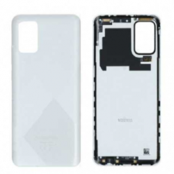 Vitre Arrière Samsung Galaxy A02S Sans Contour Lentille Blanc (Original Démonté) - Grade A