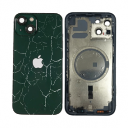 Châssis Vide iPhone 13 Vert - (Original Demonté) - Cassé