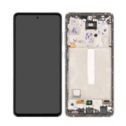 Ecran Samsung Galaxy A52 4G/5G (A525F/A526B) Blanc + Châssis (Original Reconditionné)