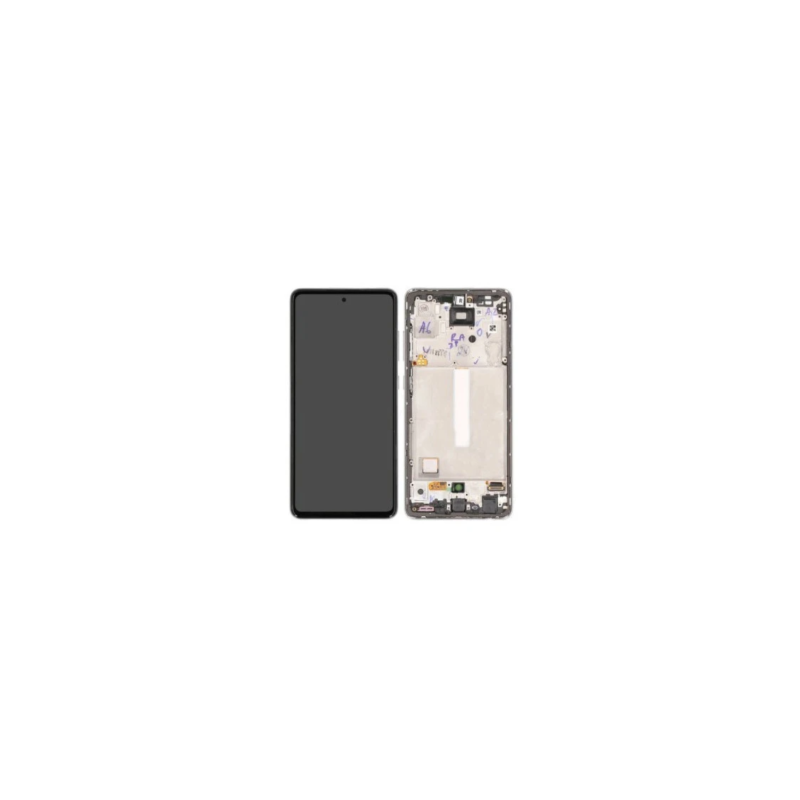 Ecran Samsung Galaxy A52 4G/5G (A525F/A526B) Blanc + Châssis (Original Reconditionné)