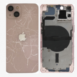 Châssis Vide iPhone 13 Rosé - (Original Demonté) - Cassé