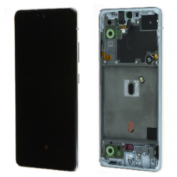Ecran Samsung Galaxy A51 5G (A516) Blanc + Châssis (Original Reconditionné)