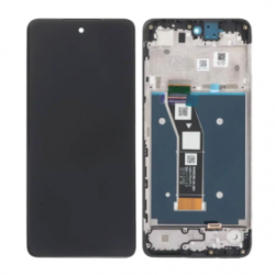 Ecran Motorola Moto G24 / G24 Power (2024) Noir avec Châssis (Original Pack)