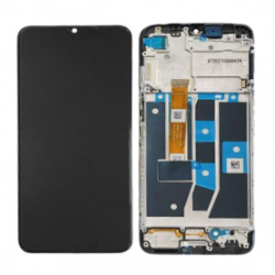 Ecran OPPO A16 / A16s (2021) Noir avec Châssis (Original Pack)
