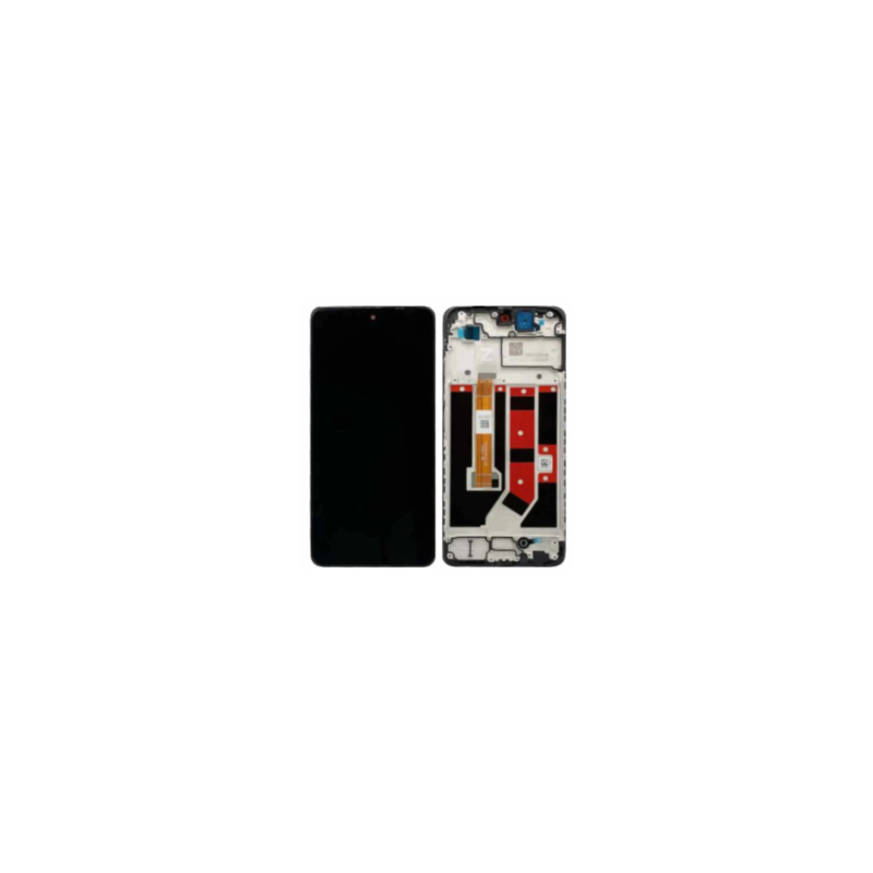 Ecran OPPO A58 (4G) (2023) Noir avec Châssis (Original Pack)